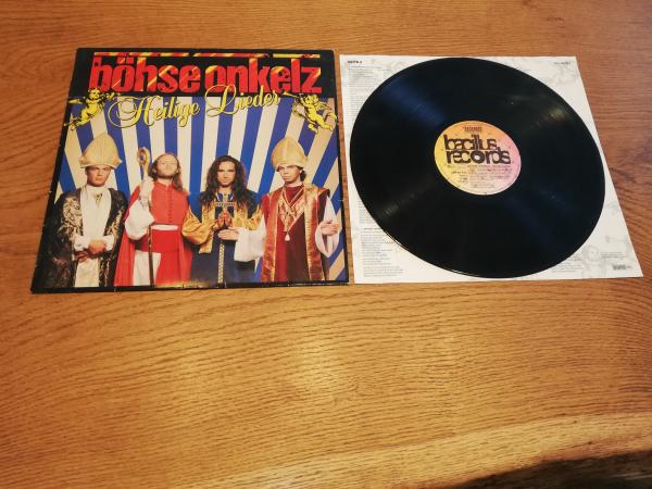 Böhse Onkelz Heilige Lieder 1992 Bellaphon 260.09.072 Deutsche Pressung VG/VG+